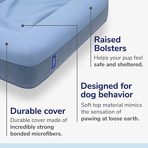 Cama para perro Casper, espuma viscoelástica de felpa