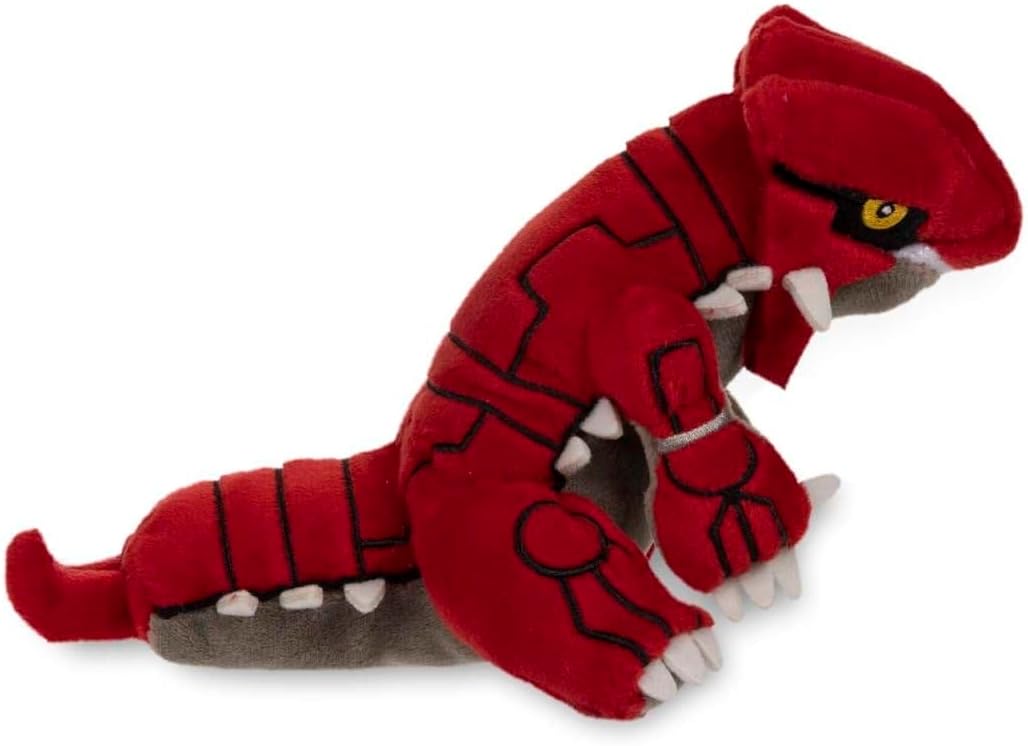 Pokémon Center: Peluche Groudon Sitting Cuties, 5 ¾ pulgadas
