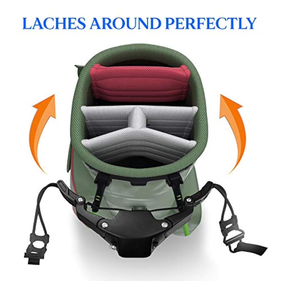 Carro eléctrico de golf con 3 ruedas SereneLife SLGZELEC