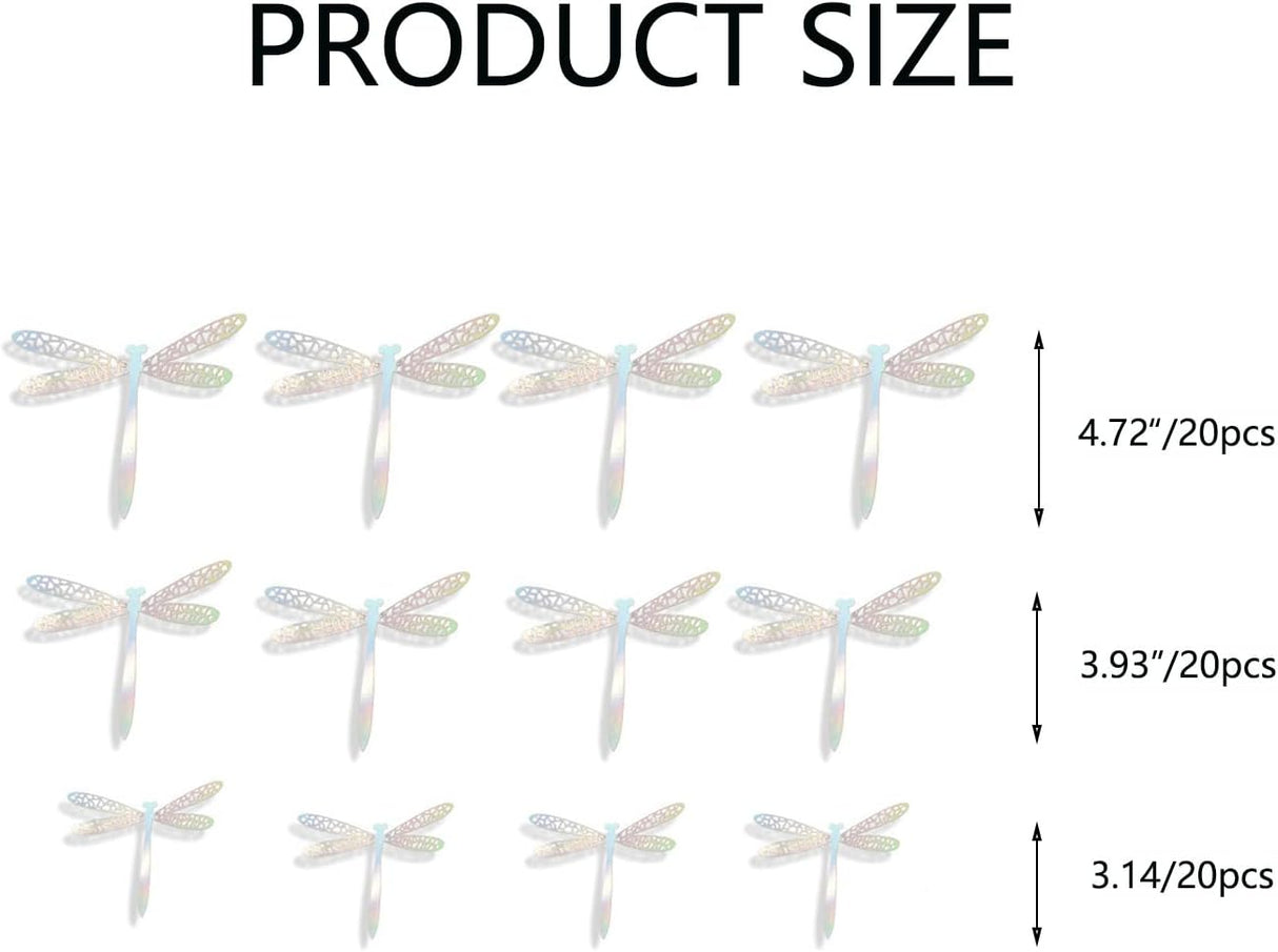 Decoración de Pared Libélula 3D - 60 Piezas - Arte Infantil