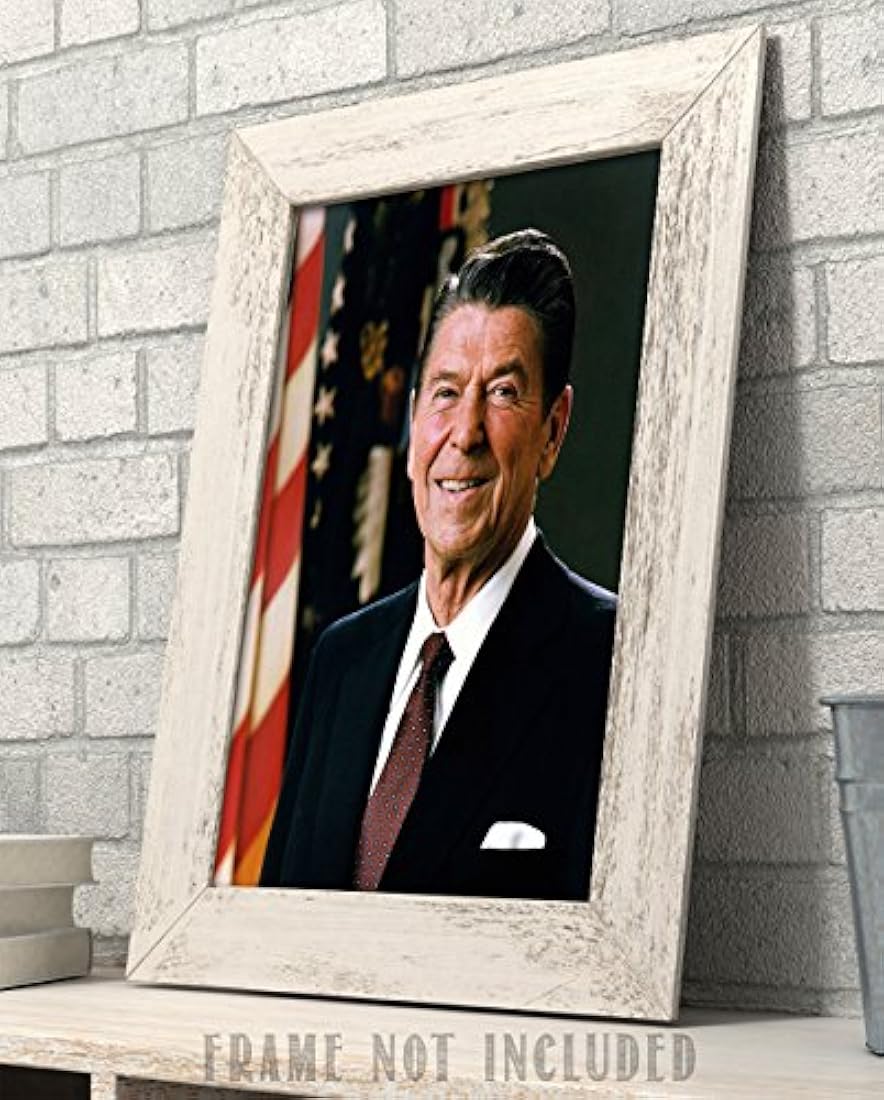 Fotografía oficial del presidente Ronald Reagan -