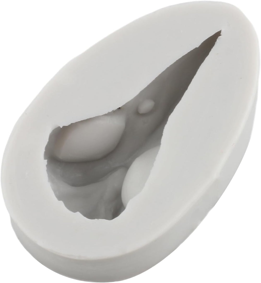 Molde de Silicona Calavera Cuervo para Decorar Pasteles - Halloween