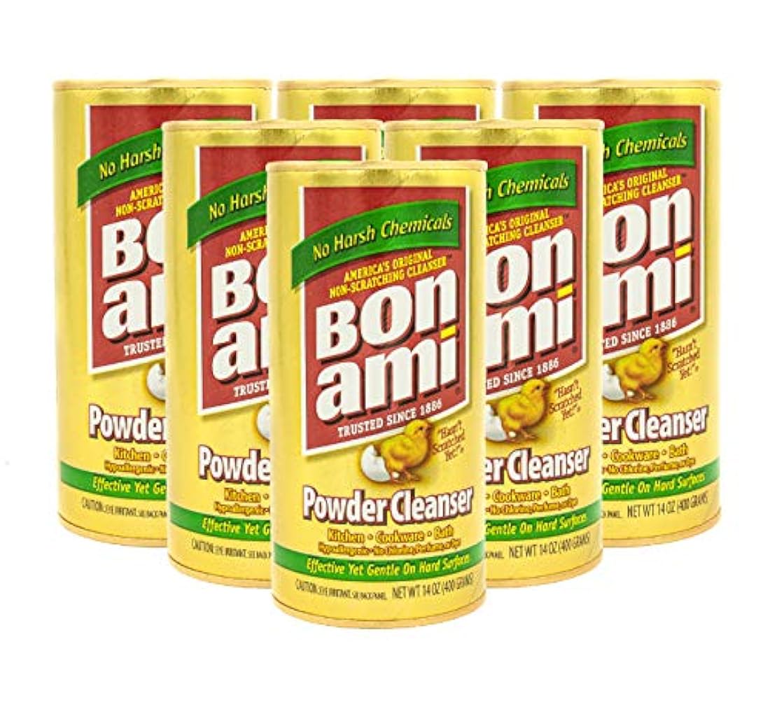 Bon Ami limpiador - 14 oz paquete de 12
