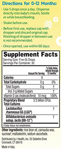 Culturelle - Suplementos de Gotas de vitamina D