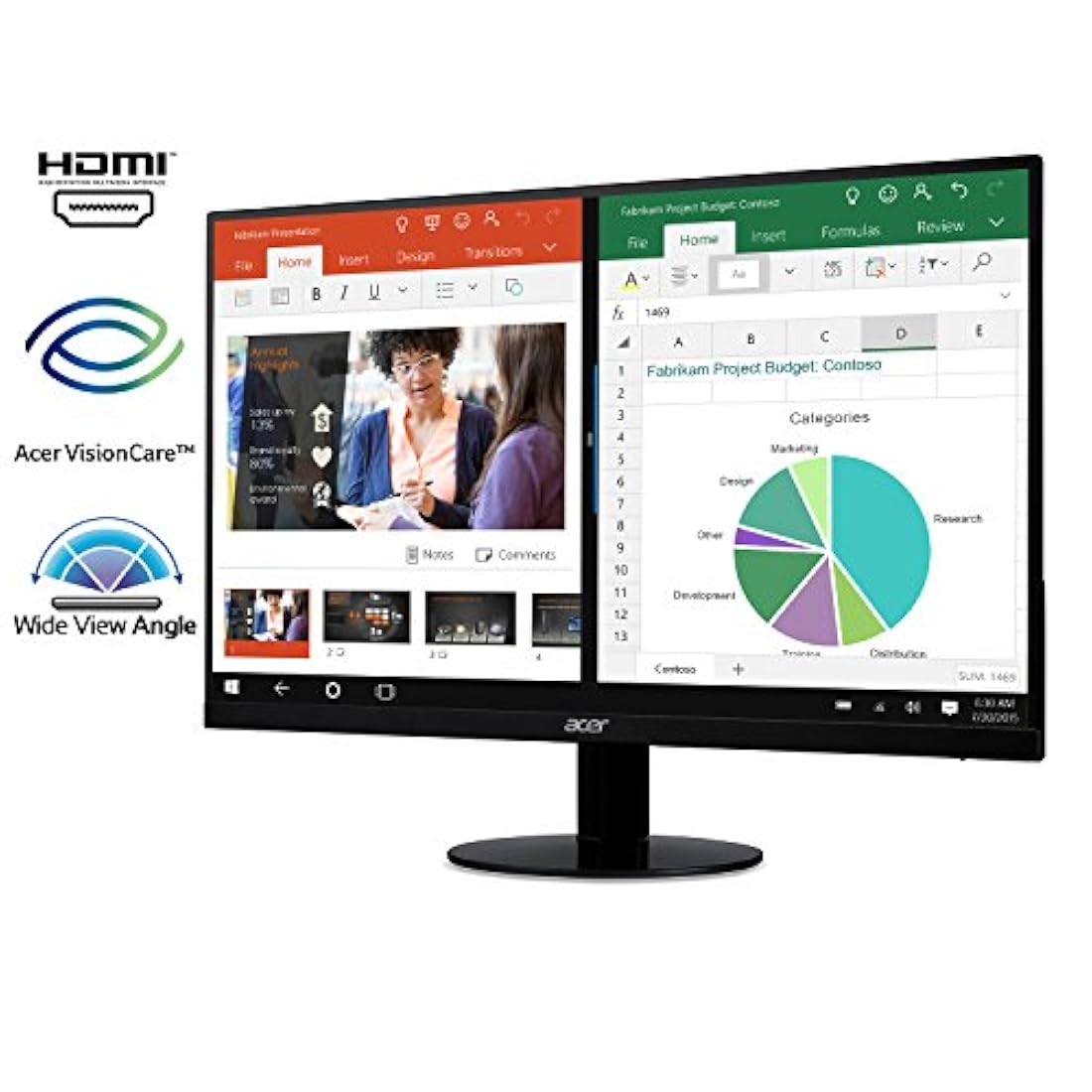 Monitor Acer Full HD (1920 x 1080) IPS Ultra-Thin Zero