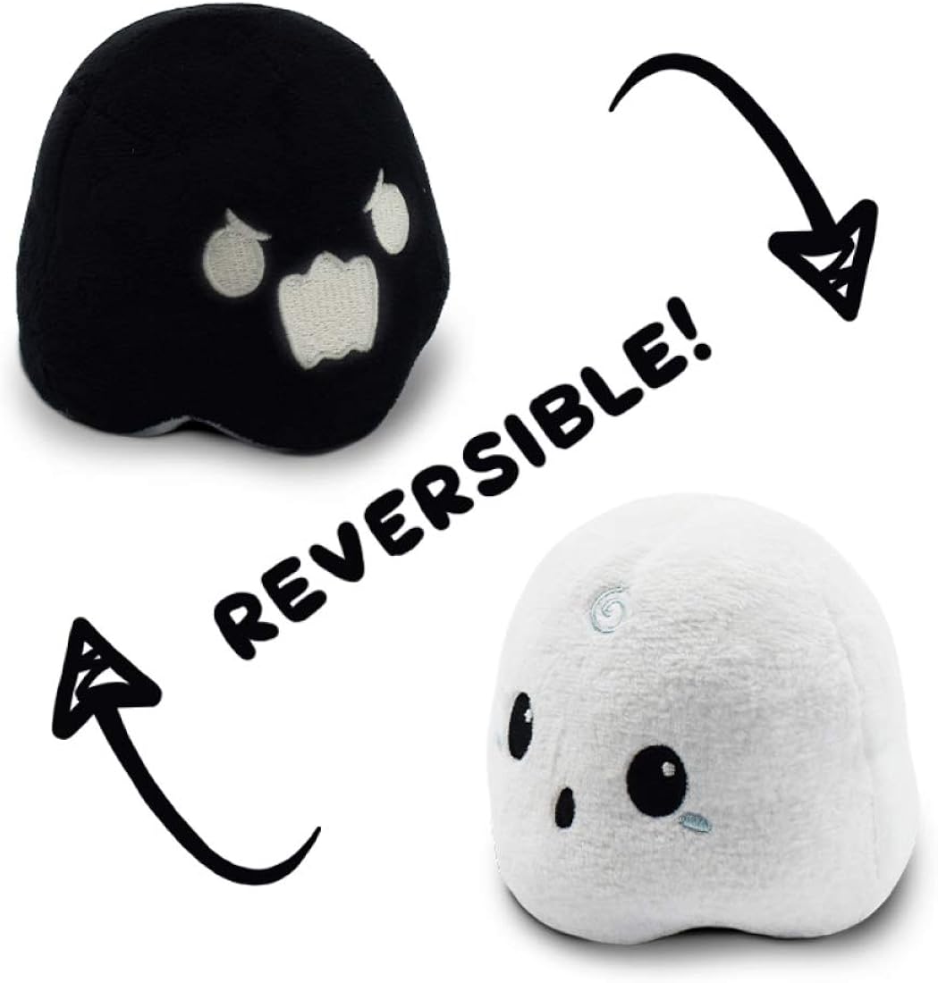 Peluche reversible original de fantasma TeeTurtle