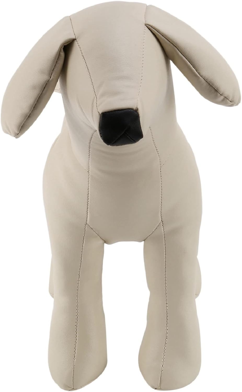 Maniquí de perro de piel, modelo M, para exhibición de mascotas