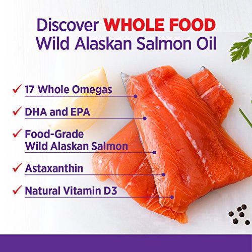 Suplemento de aceite de salmón salvaje de Alaska