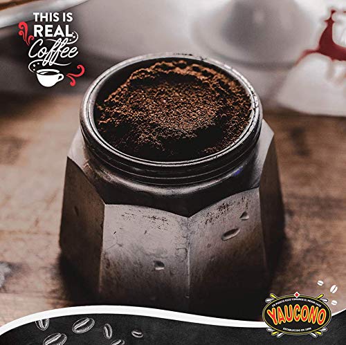 Café Molido Descafeinado Yaucono 8.8 oz Canasta (Pack de 1)