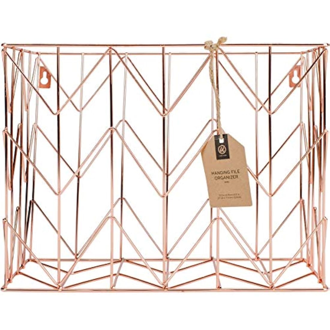 Sujetalibros Lapicero de alambre metalico Cobre