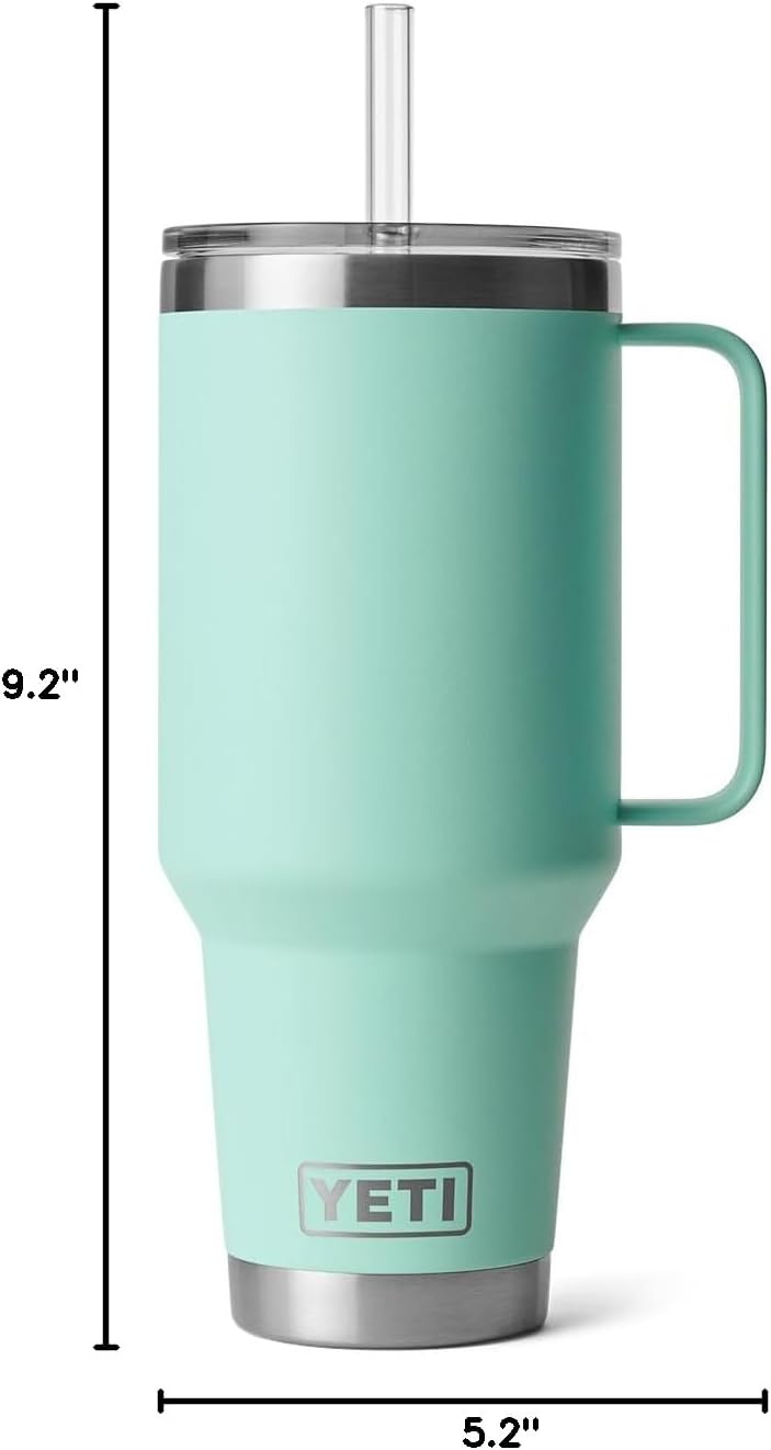 Taza YETI Rambler con Asa y Tapa con Popote Acero Inoxidable