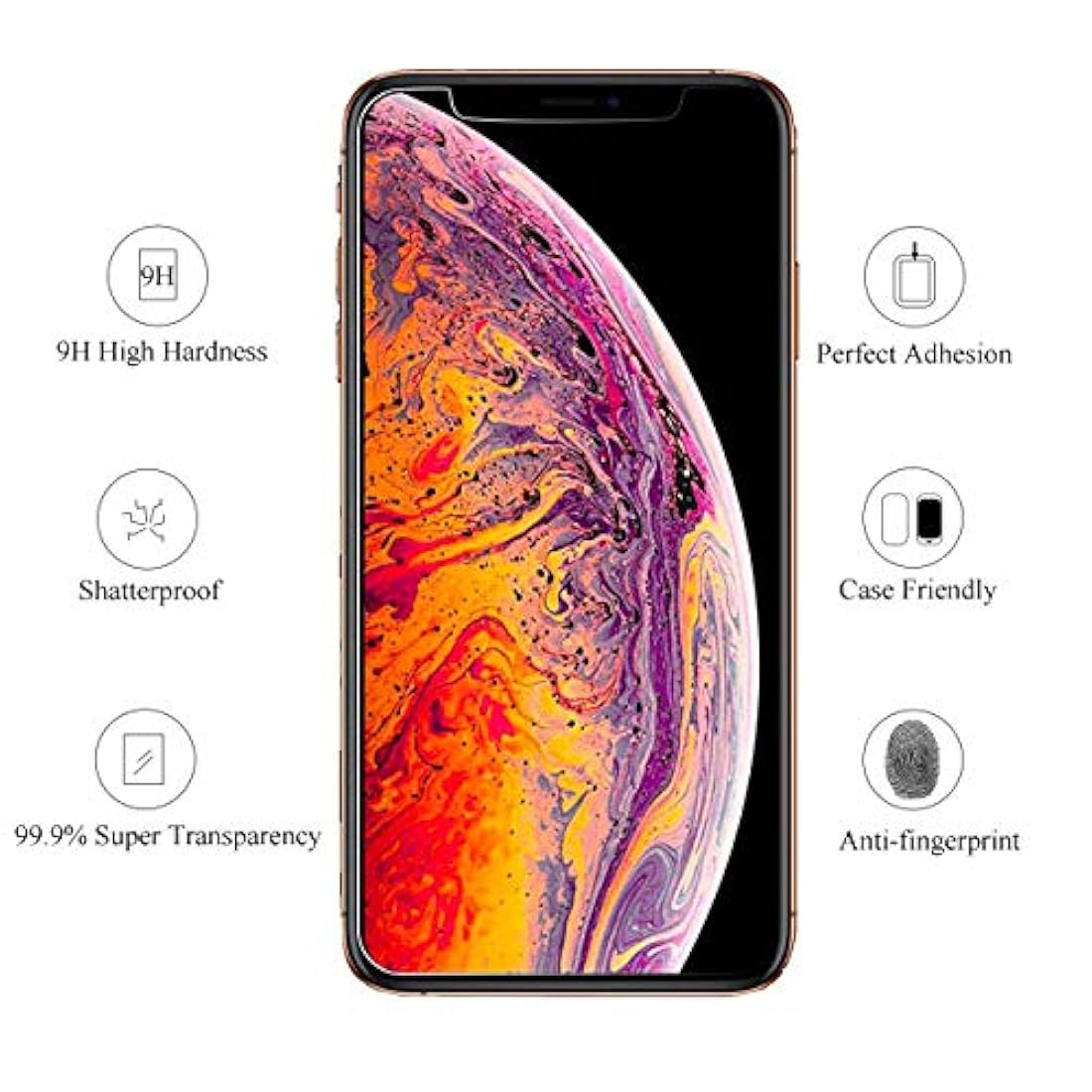 Ailun para Apple iPhone 11 Pro Max/Protector de pantalla