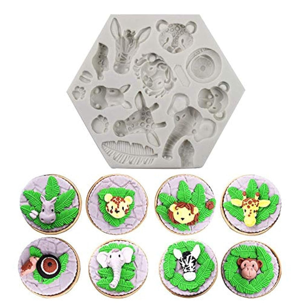 Moldes  para decoración de tartas con fondant