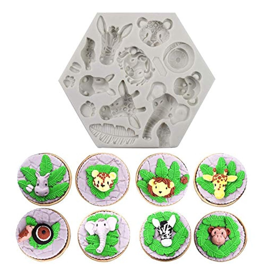 Moldes  para decoración de tartas con fondant