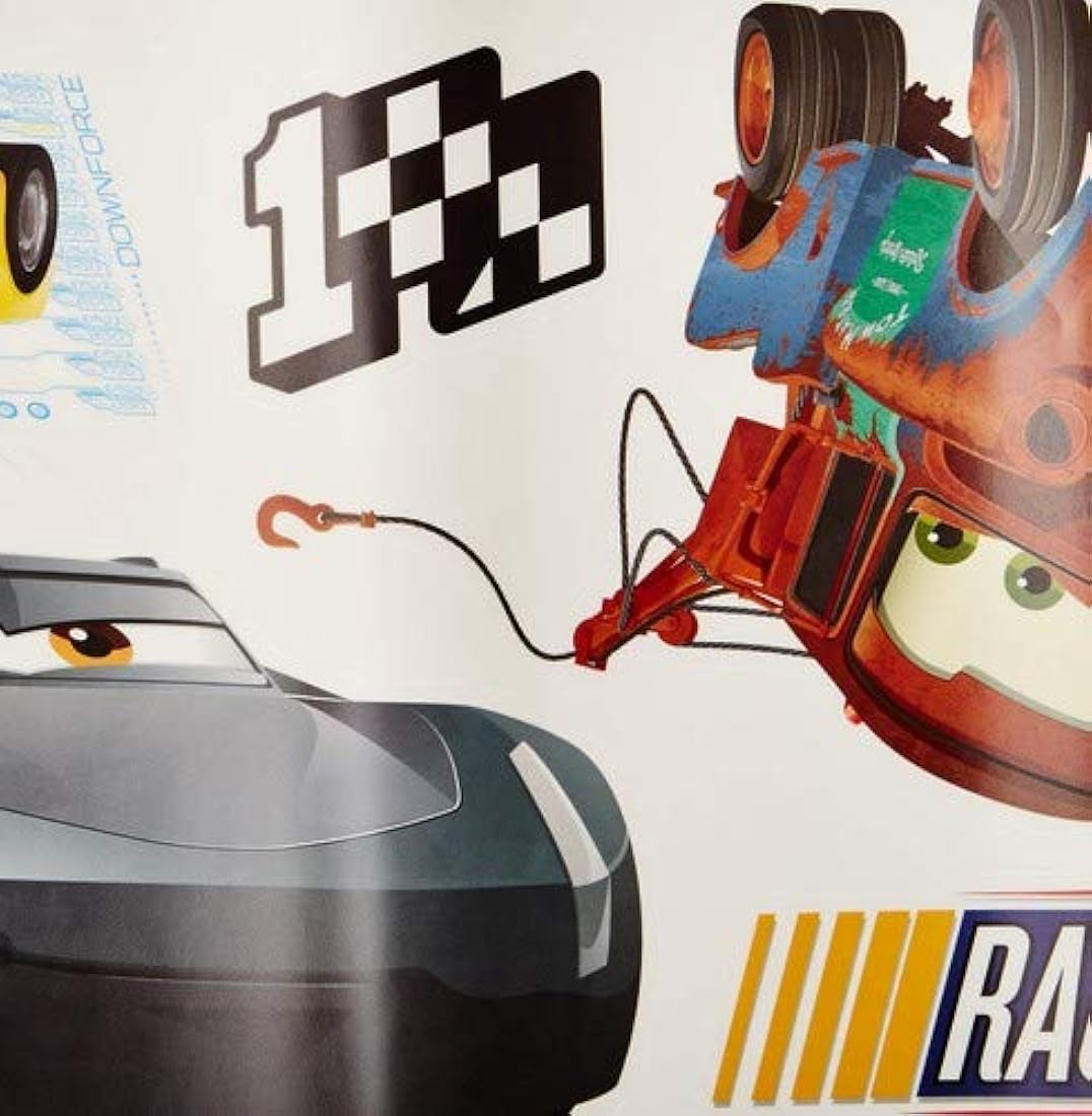 RoomMates Disney Pixar Cars 3 Adhesivo decorativo para pared