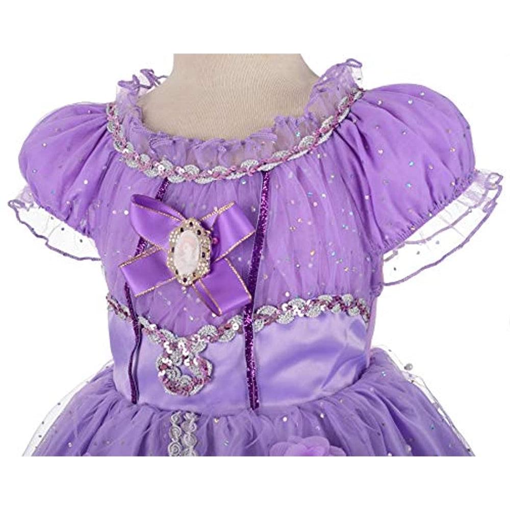 Lito Angels Disfraz de princesa para niña con accesorios