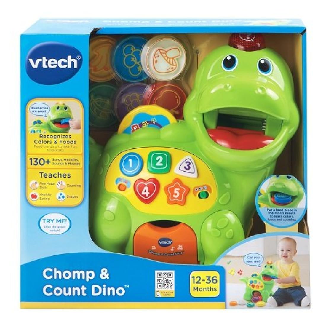 Dinosaurio de comer y contar VTech