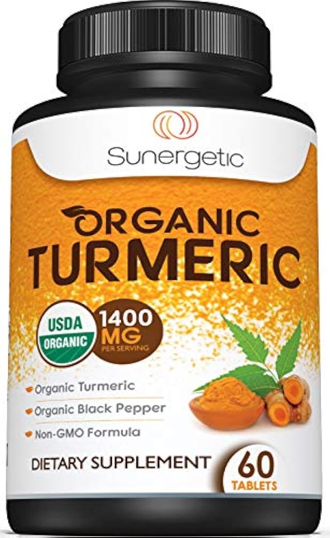 Suplemento de cúrcuma - orgánico de USDA orgánico cúrcuma