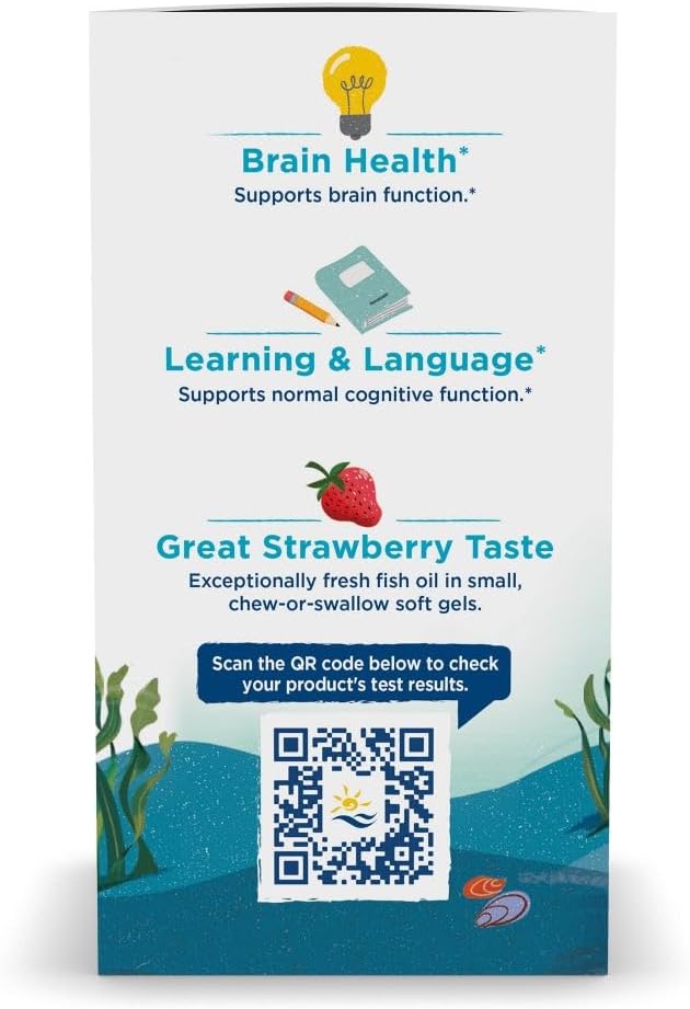 Omega Jr. de Nordic Naturals - 680 Omega-3s - 120 Mini Geles