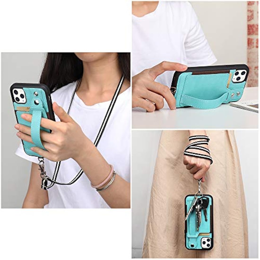 Funda para iPhone 11 Pro, 11 con soporte para tarjetas