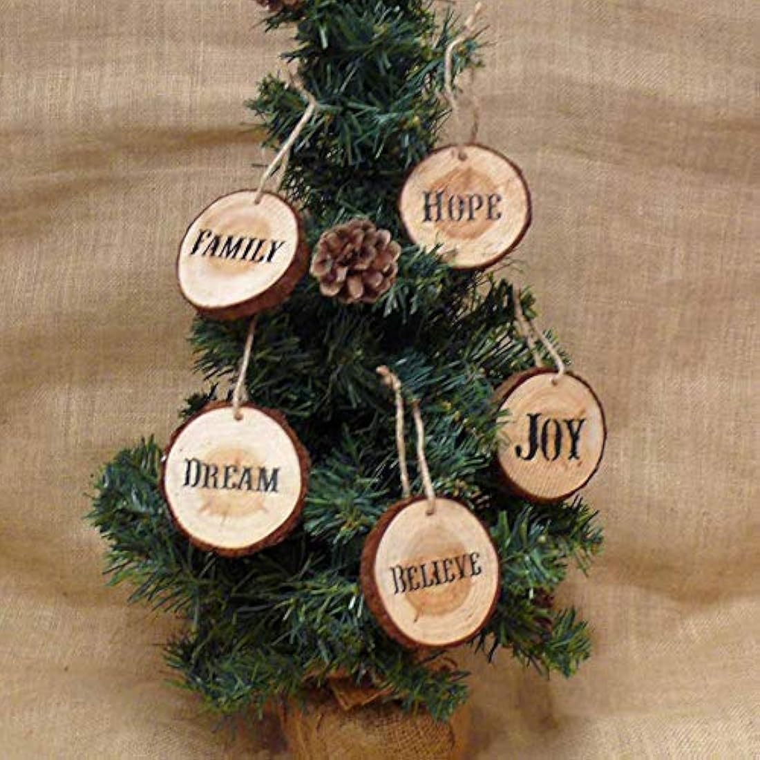 Cortes de madera natural para manualidades,centro de madera