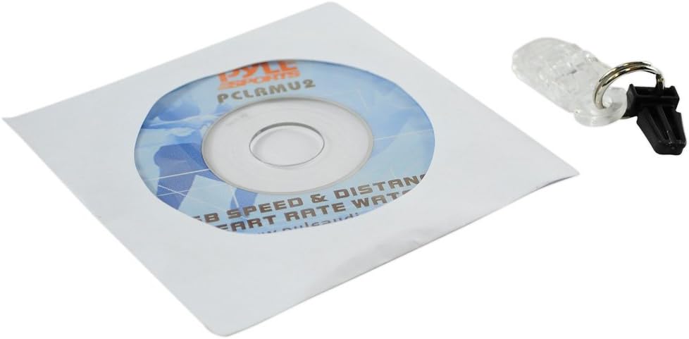 Podómetro Pyle Sport PCLRMU2, sensor 3D, pantalla LCD, USB