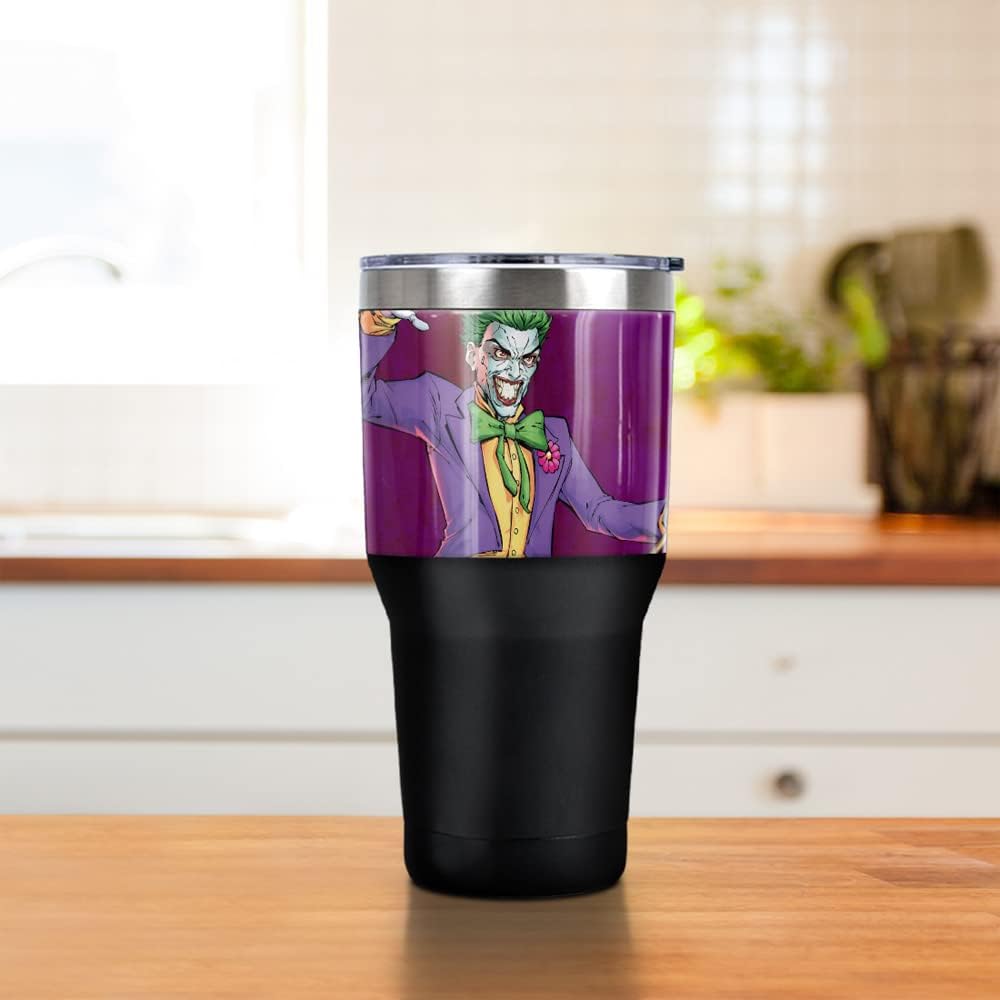 Taza de Viaje LOGOVISION Batman Joker 30 oz Acero Inoxidable