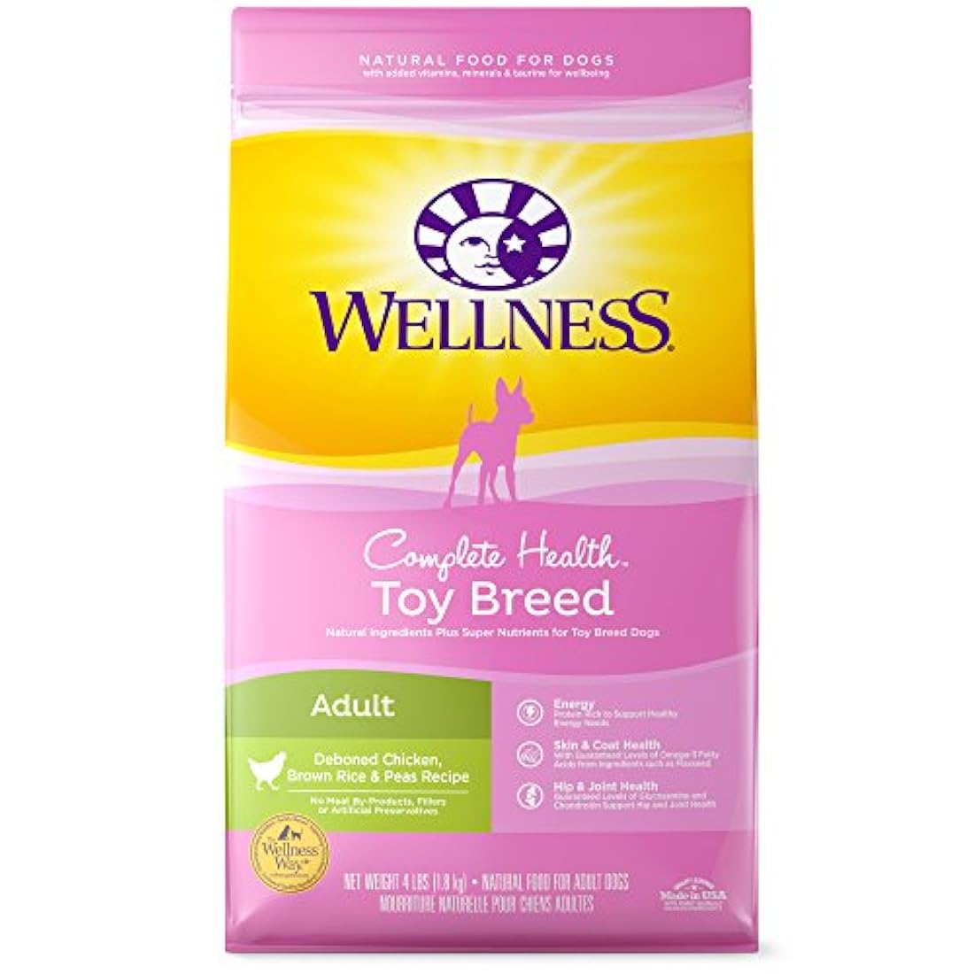 Bienestar Salud completa Alimento seco natural perro de raza