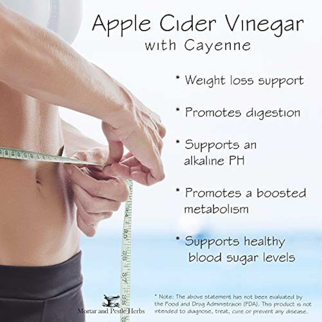 Hierbas de mortero y maja - Cápsulas de vinagre de sidra