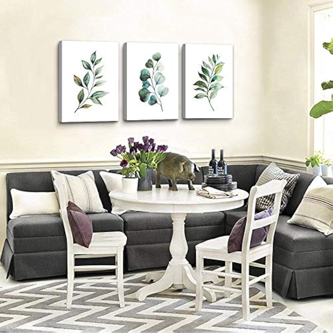 Arte de pared para sala de estar, lienzo, decoración