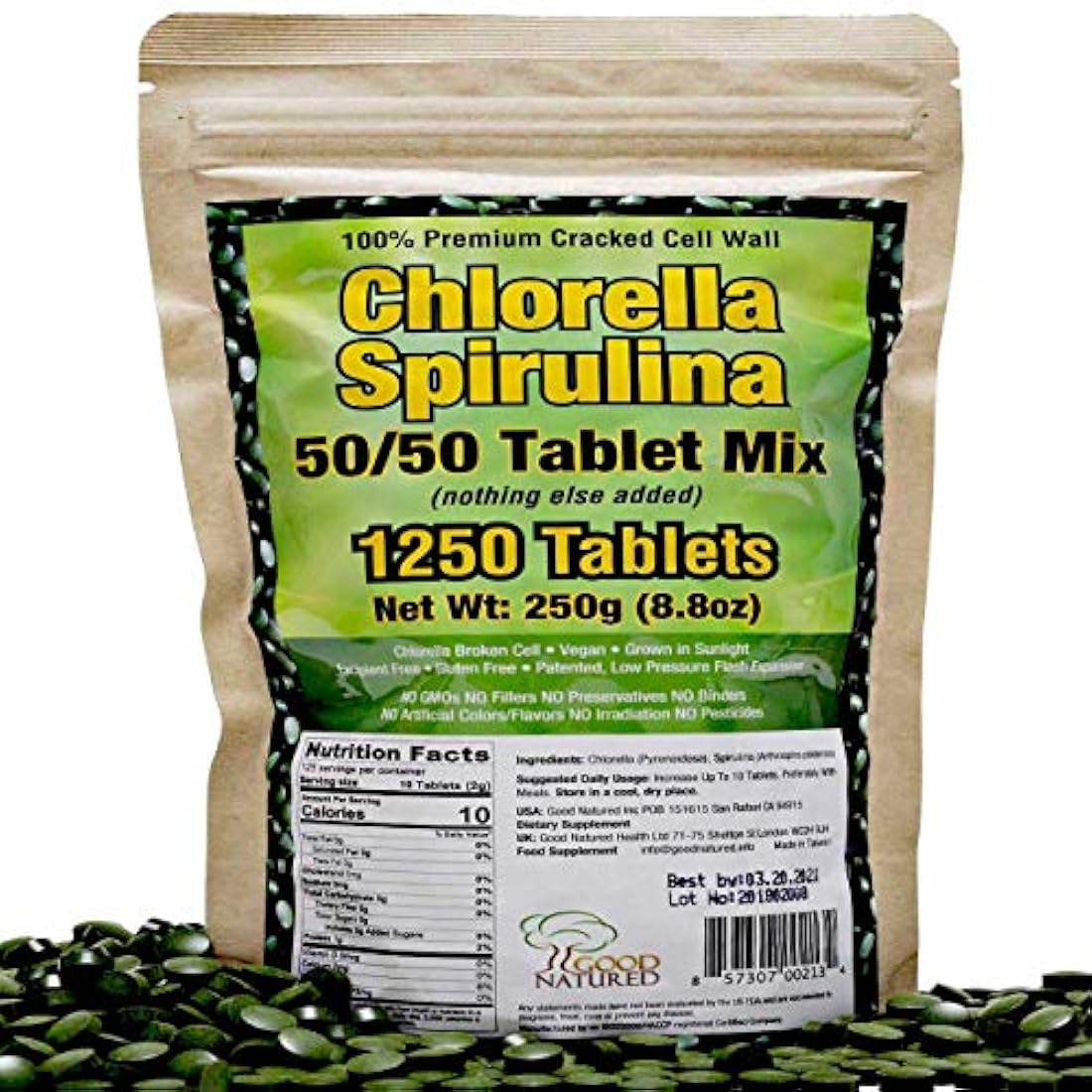 Complemento dietético en tabletas