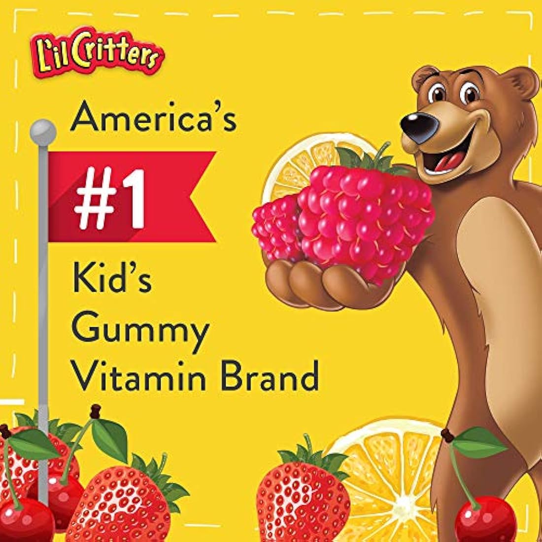 L'il Critters Paw Patrol Gomitas multivitamínicas completas, 60 unidades