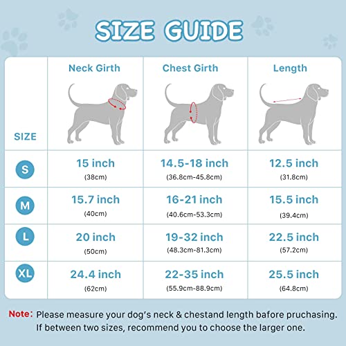 Dolitego Impermeable ajustable impermeable para perros