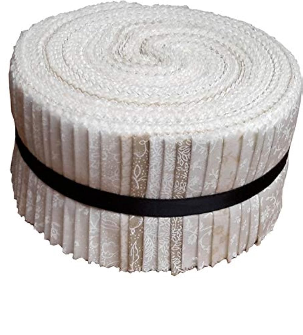 Best of Tone on Tone Neutral Blenders Jelly Roll 40 tiras