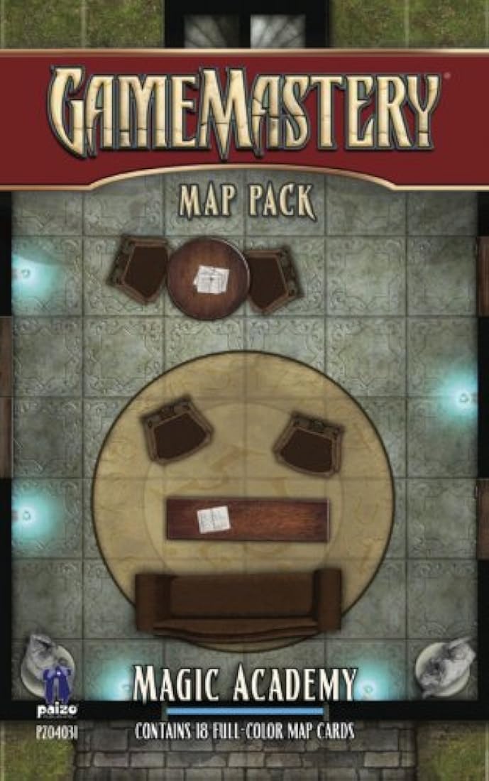 Paquete de mapas GameMastery, Academia Mágica - Paizo Inc.