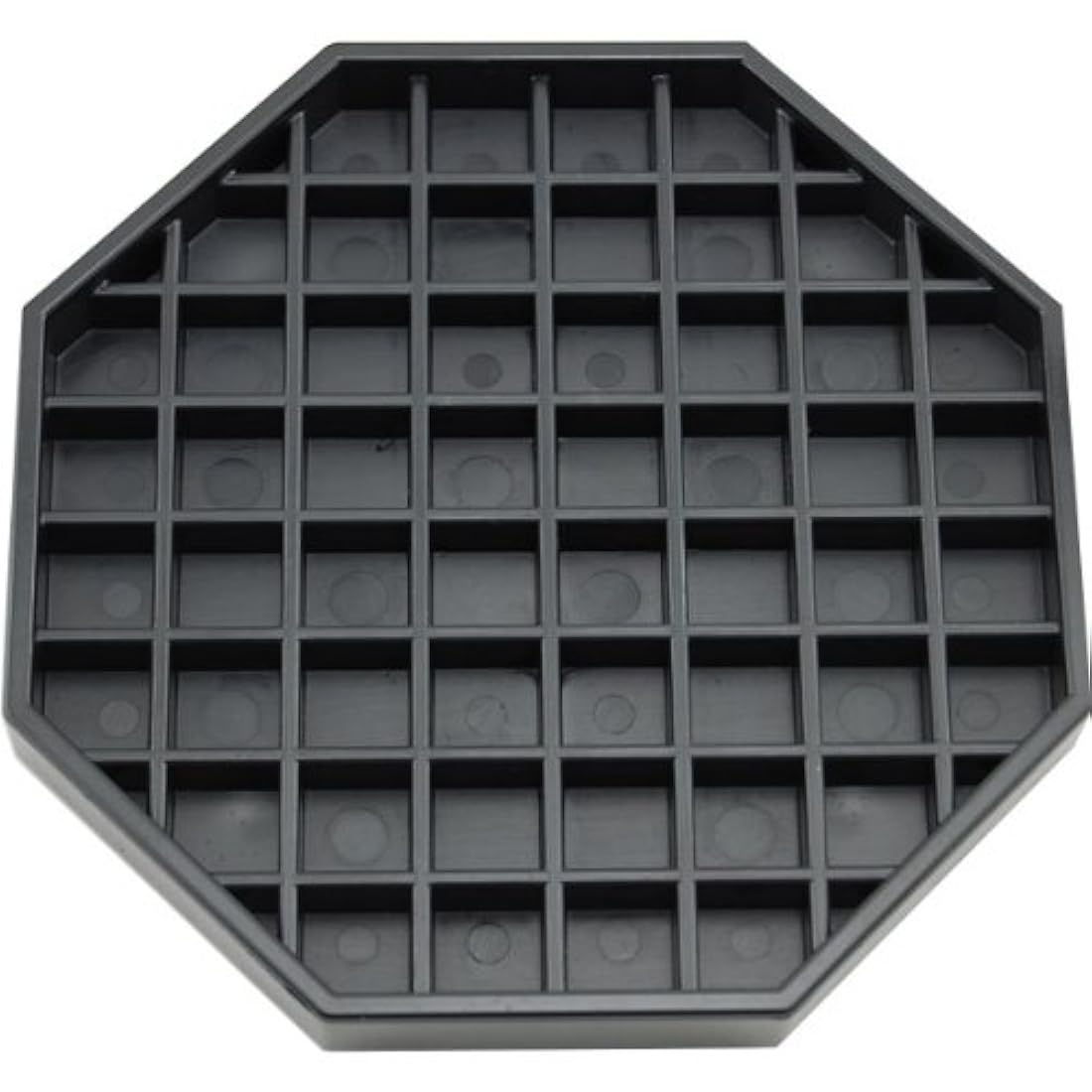 Encimera Octágono Bandeja de goteo 6 Negro