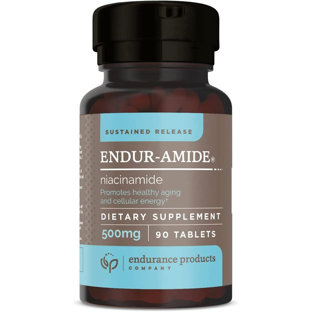 Suplemento NAD+ Niacinamida B3 Endur-Amide 500 mg 90 tablet