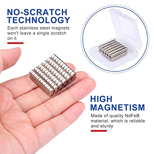 DIYMAG Imanes pequeños, 120 imanes de refrigerador