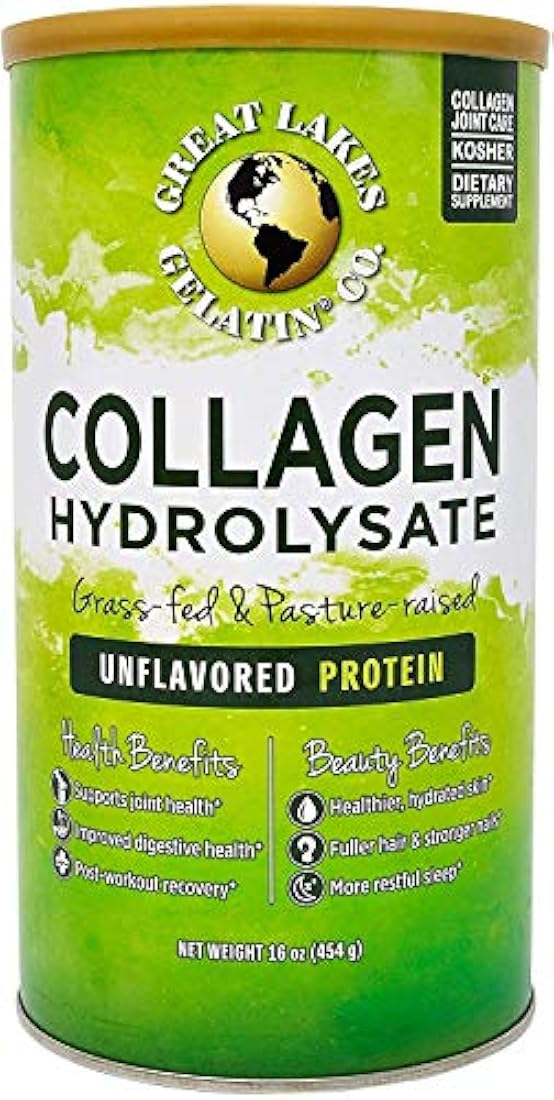 Gelatina sin sabor de proteína 16 oz