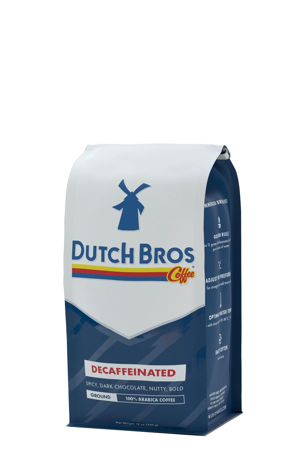 Café Descafeinado 12oz Molido - Marca XYZ, Sabor Suave