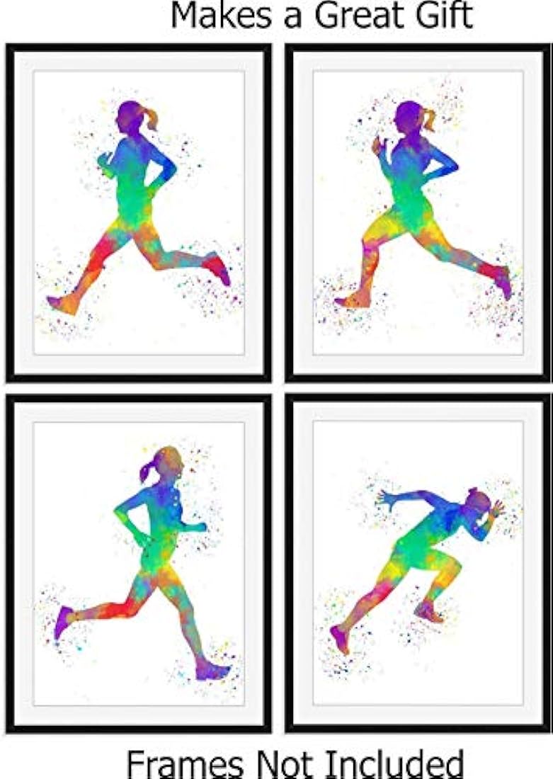 4 impresiones decorativas para pared sin marco