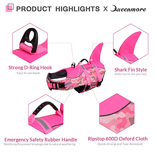 Queenmore Chaleco salvavidas Ripstop ajustable