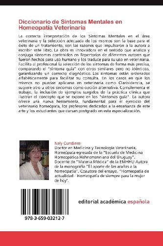 Diccionario de Síntomas Mentales en Homeopatía Veterinaria