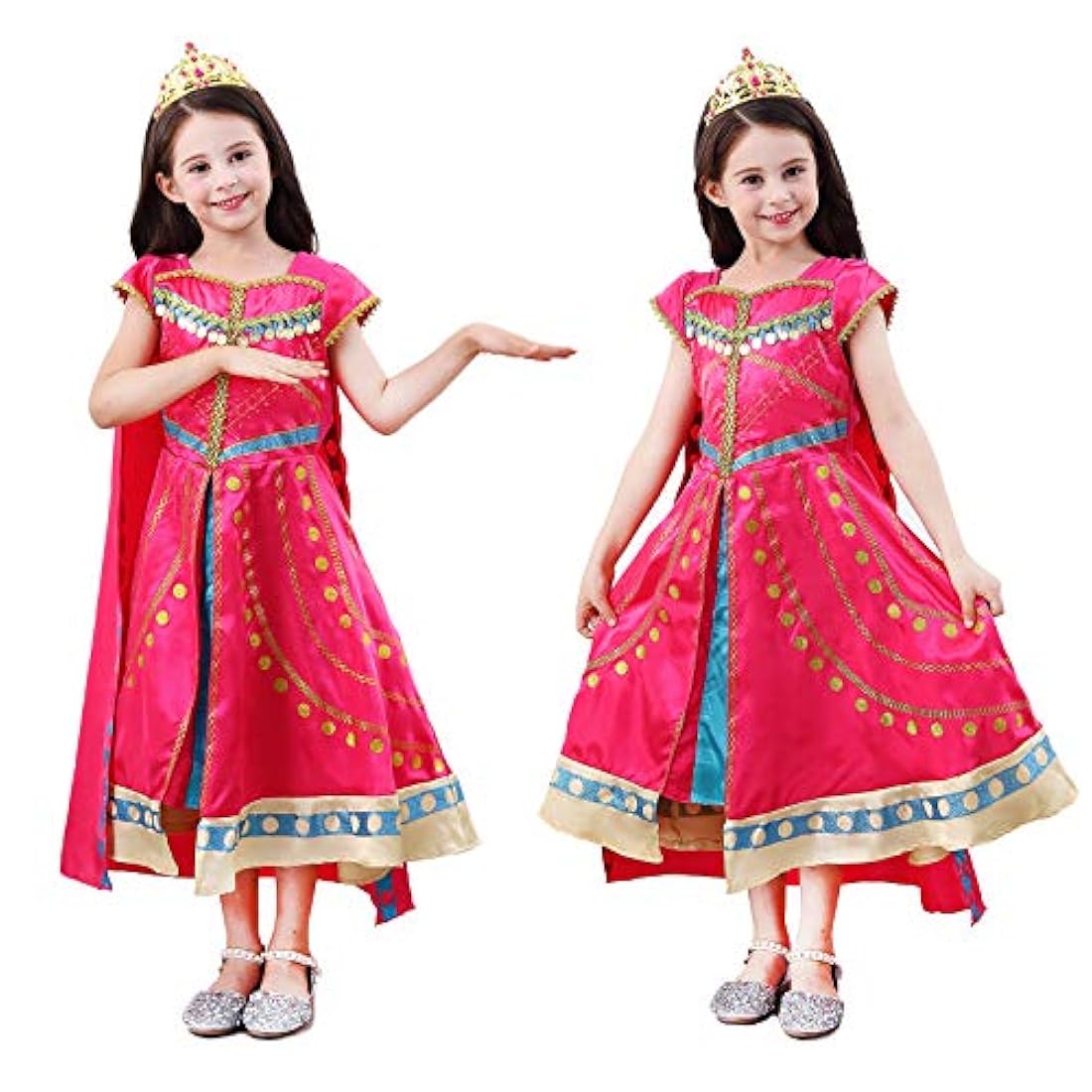 Disfraces de princesa árabe para niñas de cumpleaños