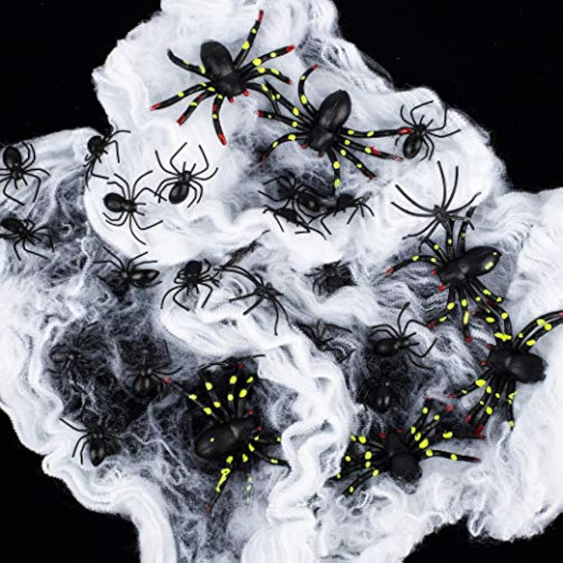 148 piezas de plástico insectos truco broma decoración