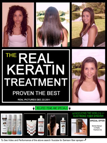 Tratamiento de cabello alisado brasileño de queratina