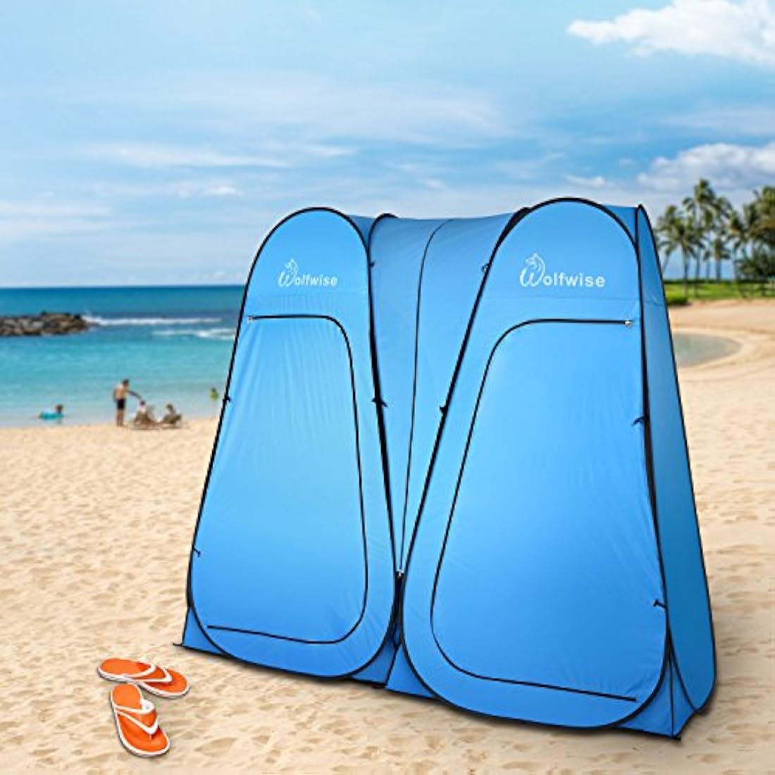 WolfWise Pop Up Utilitent: privacidad portátil para acampar