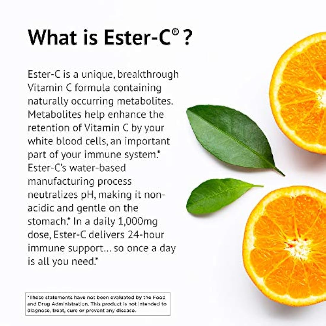 Tabletas vegetarianas American Health Ester-C – 24 horas de apoyo inmunológico, suave en el estómago, vitamina C no ácida, sin OMG, sin gluten, vegano, 500 mg, 225 unidades, 112 porciones