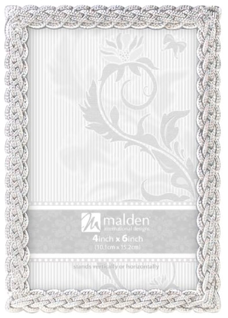 Malden International Designs - Marco de fotos trenzado