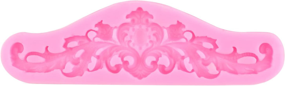 MYPRACS Moldes de fondant barrocos para fondant vintage